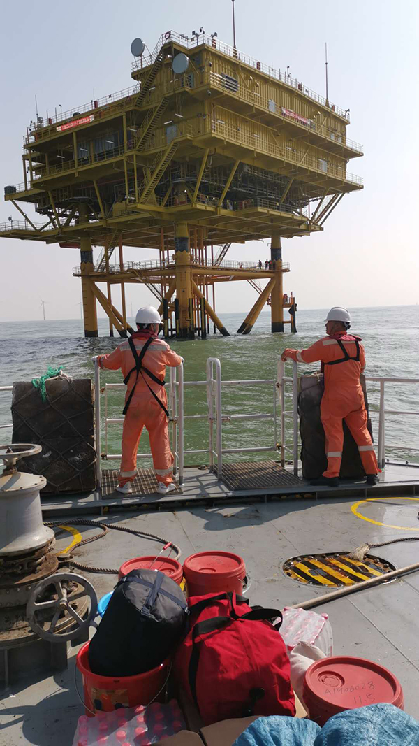 虹潤不怕遠征難，直掛云帆濟滄海-虹潤儀表為海上風電運行保駕護航